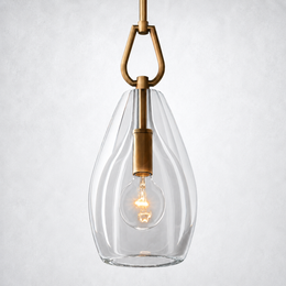 Panciy Oval Pendant 8''