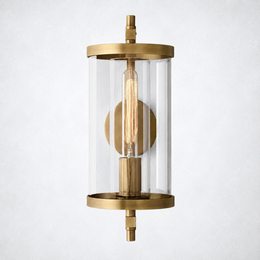 Pantern Round Outdoor Sconce