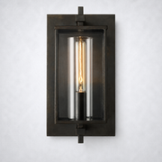 Pantern Series Outdoor Short Wall Sconce