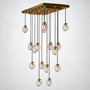 Paus Pearl Linear Chandelier 36