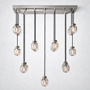 Paus Pearl Linear Chandelier 36