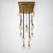 Paus Pearl Linear Chandelier 54
