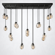 Paus Pearl Linear Chandelier 54