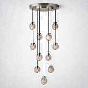 Paus Pearl Round Chandelier 22