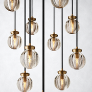 Paus Pearl Round Chandelier 22