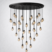 Paus Pearl Round Chandelier 48