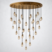 Paus Pearl Round Chandelier 48