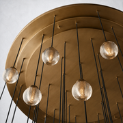 Paus Pearl Round Chandelier 60