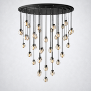 Paus Pearl Round Chandelier 60