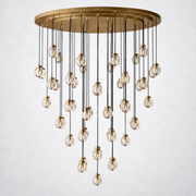Paus Pearl Round Chandelier 60