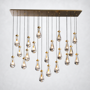 Raindrop Rectangle Chandelier