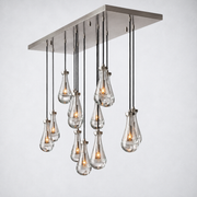 Raindrop Rectangle Chandelier