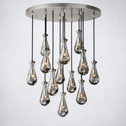 Raindrop Round Chandelier