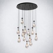 Raindrop Round Chandelier