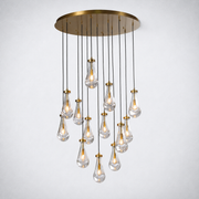 Raindrop Round Chandelier