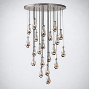Raindrop Round Chandelier