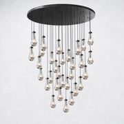 Raindrop Round Chandelier