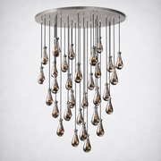 Raindrop Round Chandelier