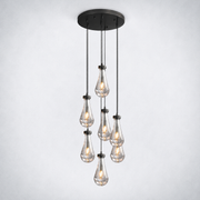 Raindrop Round Chandelier