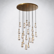 Raindrop Round Chandelier