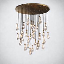 Raindrop Round Chandelier