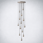 Raindrop Round Chandelier
