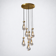 Raindrop Round Chandelier