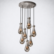 Raindrop Round Chandelier