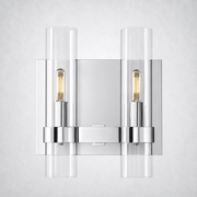 Rasey Modern Fashion Glass Double Sconce