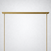 Rasey Modern Fashion Glass Linear Chandelier 59''