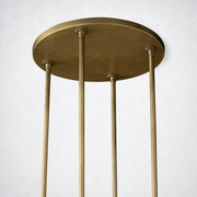 Rasey Modern Fashion Glass Round Chandelier Light 60‘’
