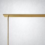 Rasey Modern Fashion Glass Linear Chandelier 71''