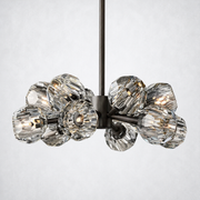 Kristing Clear Crystal Chandelier D24