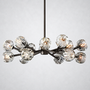 Kristing Clear Crystal Chandelier D36