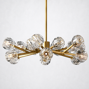 Kristing Clear Crystal Chandelier D36