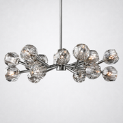 Kristing Clear Crystal Chandelier D36