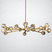 Kristing Clear Crystal Chandelier D60