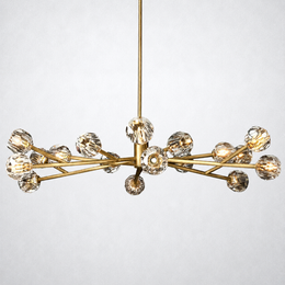 Kristing Clear Crystal Chandelier D60