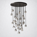Kristing Clear Crystal Cluster Chandelier 40