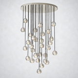 Kristing Clear Crystal Cluster Chandelier 40