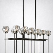 Kristing Cristal Double Linear Chandelier 60