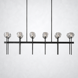 Kristing Cristal Double Linear Chandelier 60