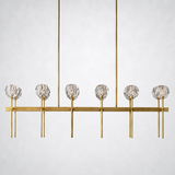 Kristing Cristal Double Linear Chandelier 60