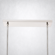 Kristing Cristal Double Linear Smoke Chandelier 60