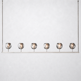 Kristing Cristal Linear Chandelier Smoke 60
