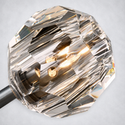 Kristing Cristal Linear Chandelier Smoke 60