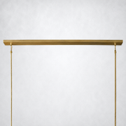 Kristing Cristal Linear Chandelier Smoke 60