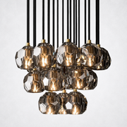 Kristing Crystal Cluster Chandelier D19