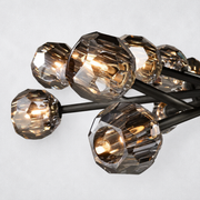 Kristing Smoke Crystal Chandelier D48