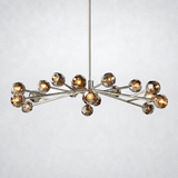 Kristing Smoke Crystal Chandelier 60